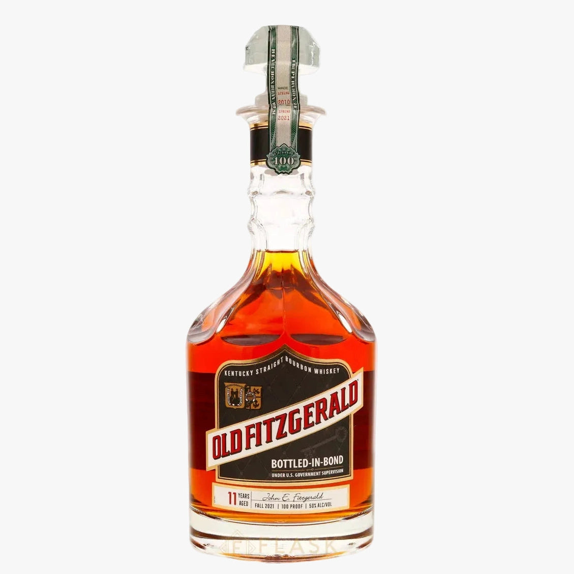 Old Fitzgerald 11yr Bottled in Bond Bourbon Decanter