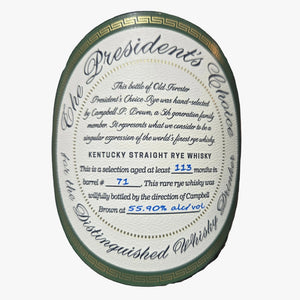 Old Forester The Presidents Choice Rye
