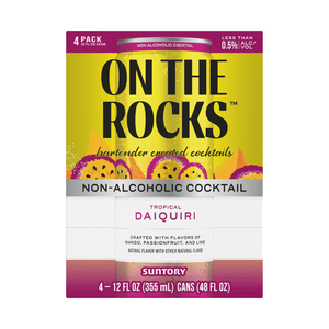 On The Rocks Non-Alcoholic Tropical Daiquiri Cocktail 4pk Can