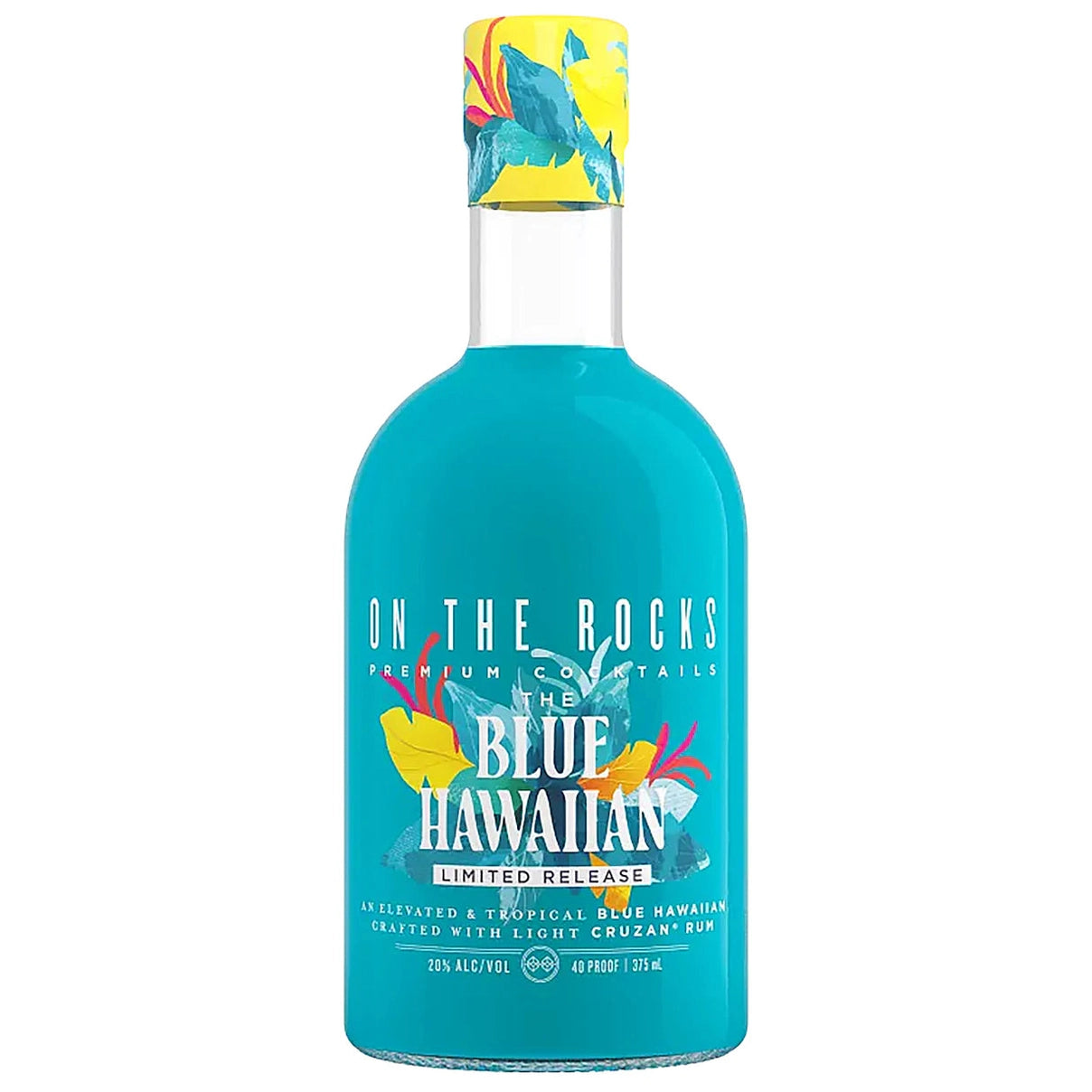 On the Rocks The Blue Hawaiian Cocktail