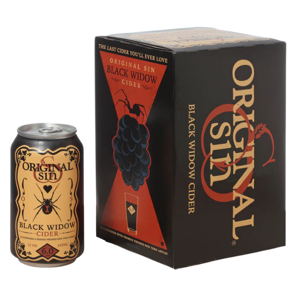 Original Sin Black Widow Cider  6pk Cn