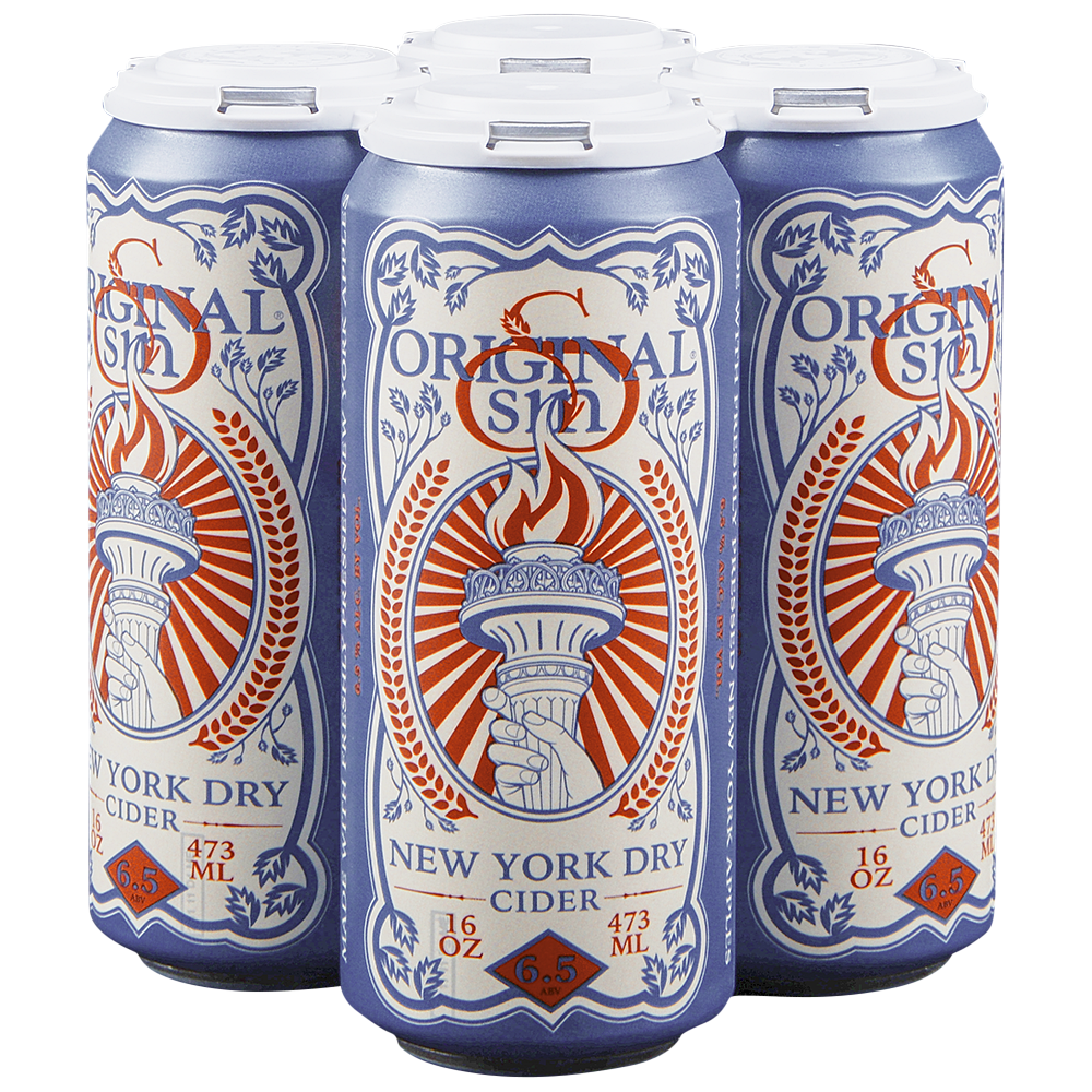 Original Sin New York Dry Cider  4pk Cn