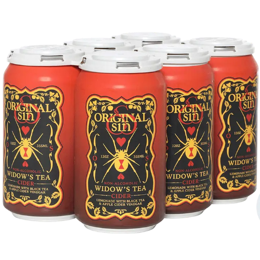 Original Sin Tea Cider  6pk Cn