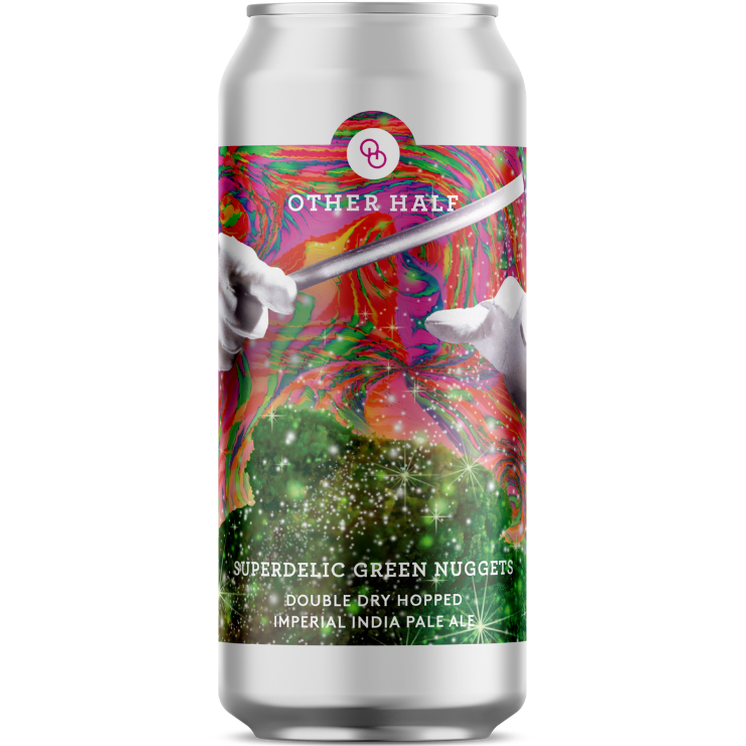 Other Half Extra Superdelic Green Nuggets DIPA  Seasonal