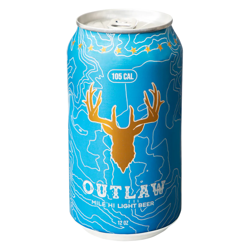 Outlaw Mile Hi Light Beer