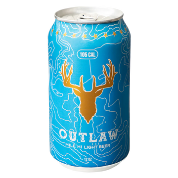 Outlaw Mile Hi Light Beer