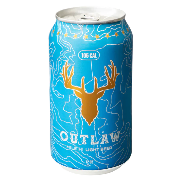Outlaw Mile Hi Light Beer
