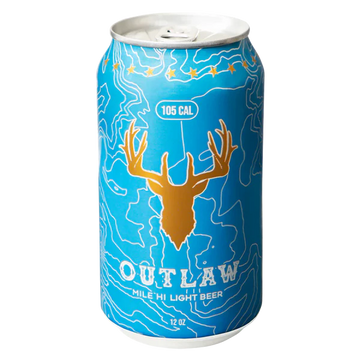 Outlaw Mile Hi Light Beer