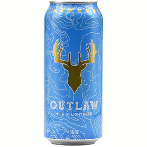 Outlaw Mile Hi Light Beer  Sng