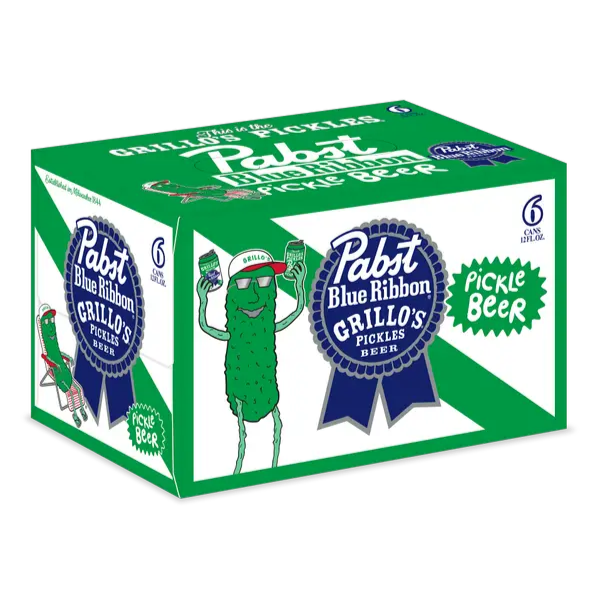 Pabst Blue Ribbon Grillo's Pickles Beer