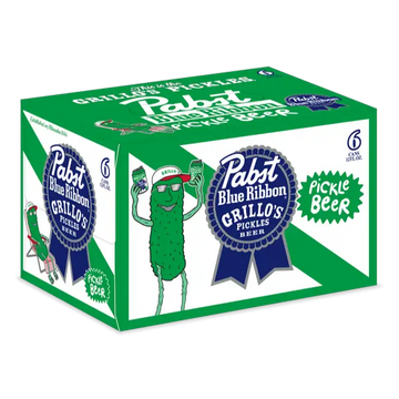 Pabst Blue Ribbon Grillo's Pickles Beer
