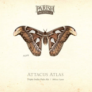 Parish Attacus Atlas Triple IPA  4pk Cn