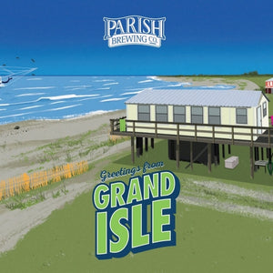 Parish Greetings From Grand Isle  4pk Cn