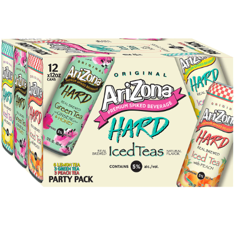 Arizona Hard Iced Tea Party Pack  12pk Cn