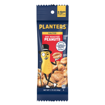 Planters Dry Roasted Peanuts 1.75 oz