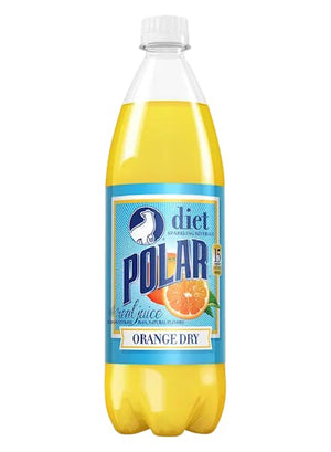 Polar Diet Sparkling Orange Dry 1L