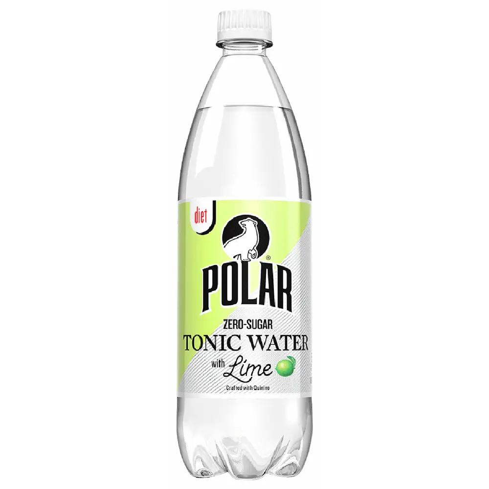 Polar Zero Sugar Tonic Water W/ Lime 1L
