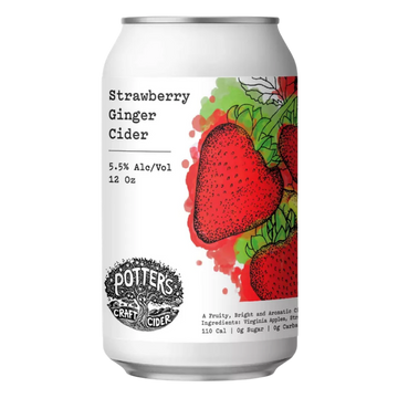 Potter's Strawberry Ginger Cider Seasonal