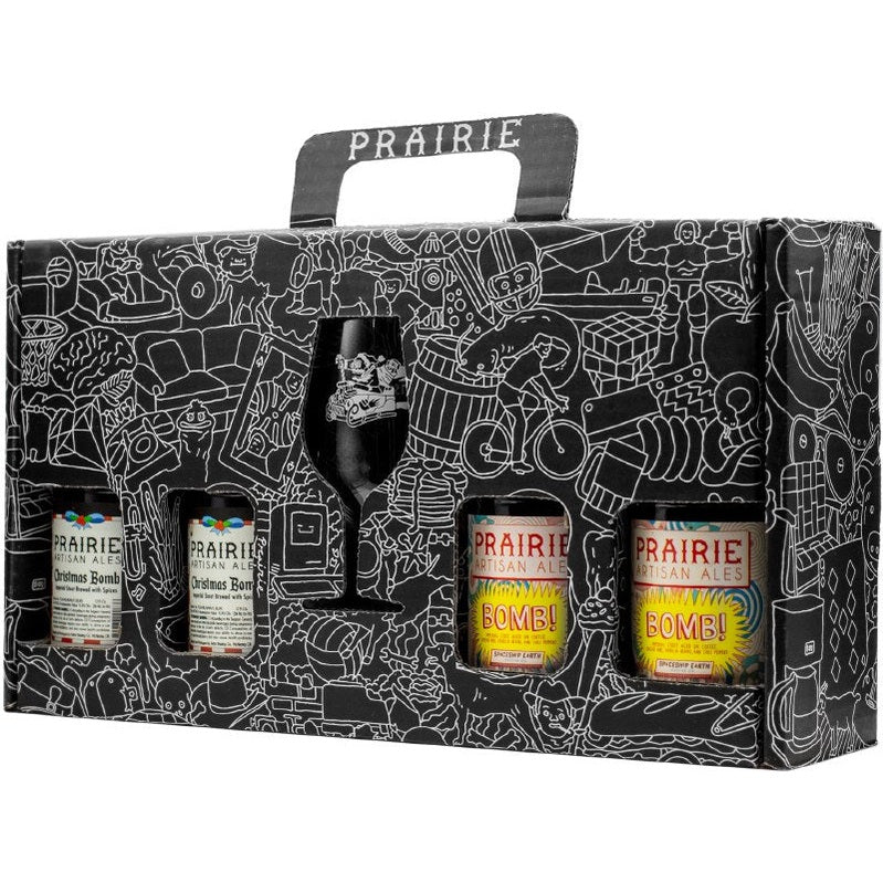 Prairie Bomb Xmas Set  4pk Btl