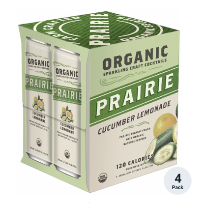 Prairie Organic Cucumber Lemonade  Can