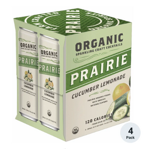 Prairie Organic Cucumber Lemonade  Can