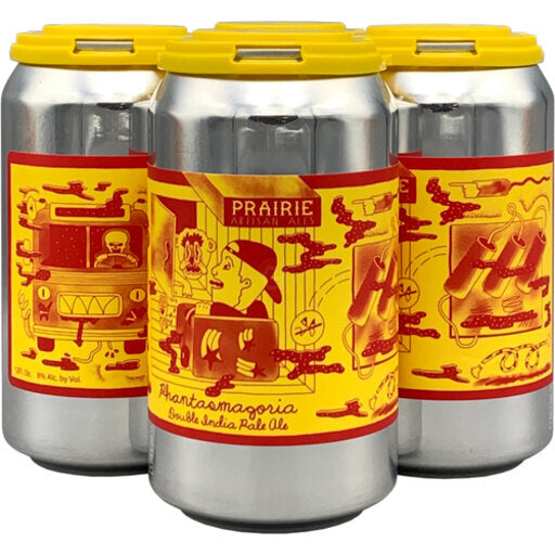Prairie Phantasmagoria Double IPA  4pk Cn