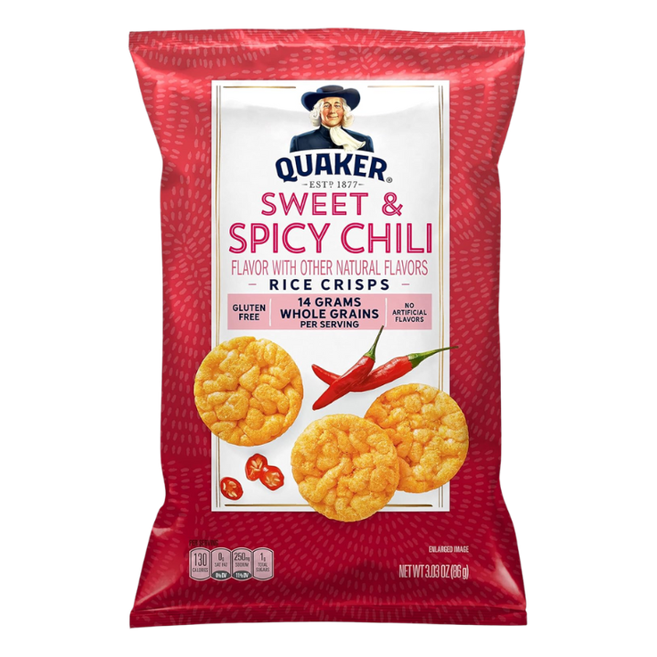 Quaker Sweet & Spicy Chili Rice Crisps 3.03oz