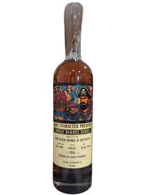 Rare Character Luekens Single Barrel American Light 141.12 Prf