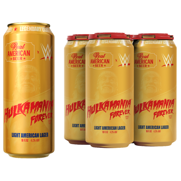 Real American Beer Hulkamania Forever Lager