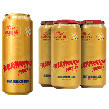 Real American Beer Hulkamania Forever Lager