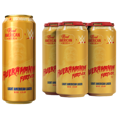 Real American Beer Hulkamania Forever Lager