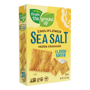 From The Ground Up Califlower Sea Salt Crackers