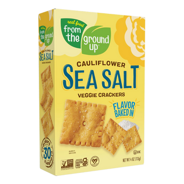 From The Ground Up Califlower Sea Salt Crackers