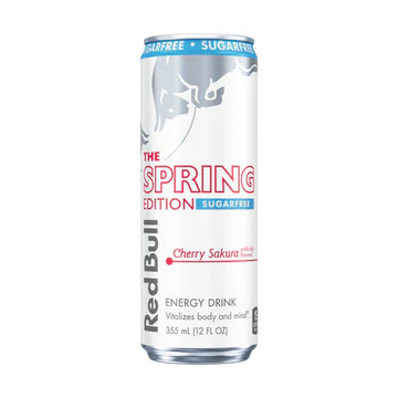 Red Bull Spring Edition Sugar Free Cherry Sakura