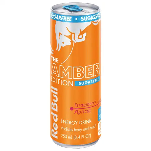 Red Bull Sugar Free Strawberry Apricot
