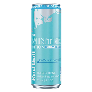 Red Bull Sugar Free Winter Edition Iced Vanilla Berry
