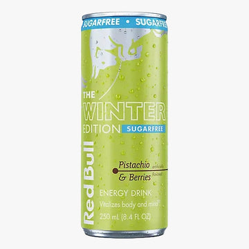 Red Bull Sugar Free Winter Edition Pistachio & Berries