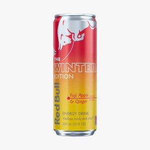 Red Bull Winter Edition Sugar Free Figi Apple & Ginger 12oz