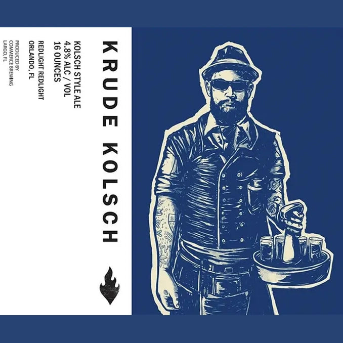 Redlight Redlight Krude Kolsch  4pk Cn