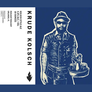 Redlight Redlight Krude Kolsch  4pk Cn