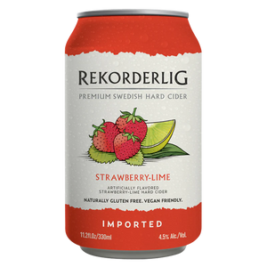 Rekorderlig Straw & Lime  4pk Cn