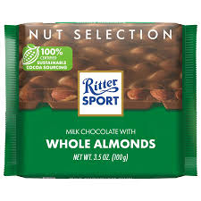 Ritter Sport Milk Chocolate with Almonds