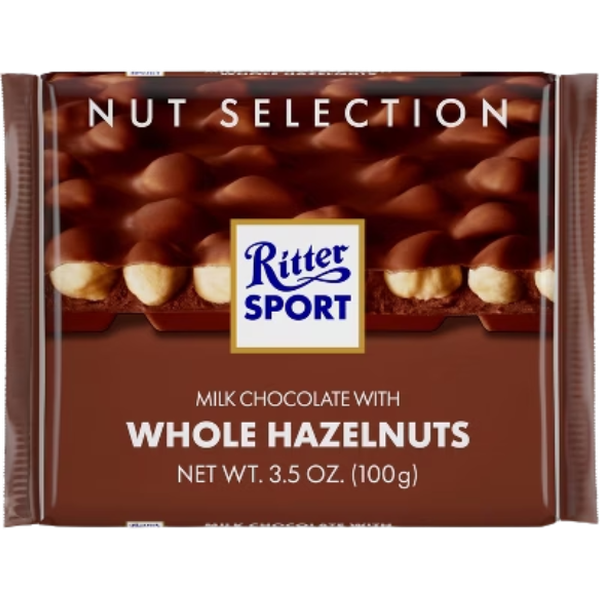 Ritter Sport Milk Chocolate with Hazelnuts