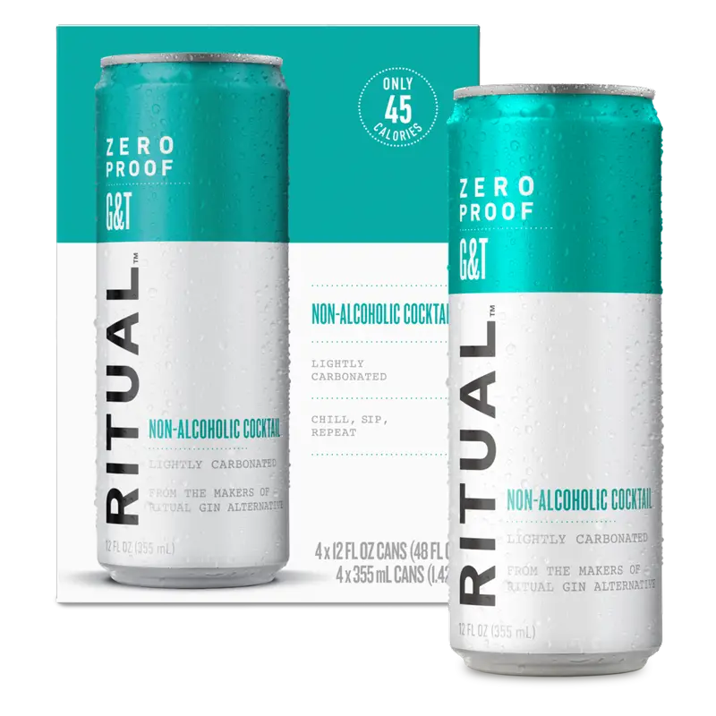 Ritual Non-Alcoholic Margarita Cocktail 4pk  Cans