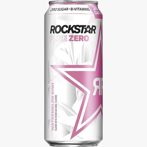 Rockstar Pure Zero Watermelon Kiwi 16oz