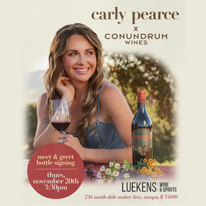 Carly Pearce and Conundrum Wines: Meet & Greet + Bottle Signing