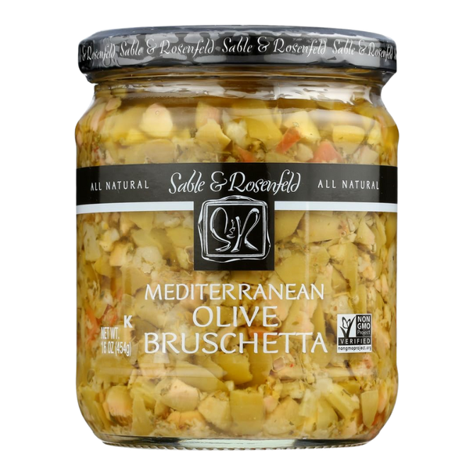 Sable Olive Topping Bruschetta