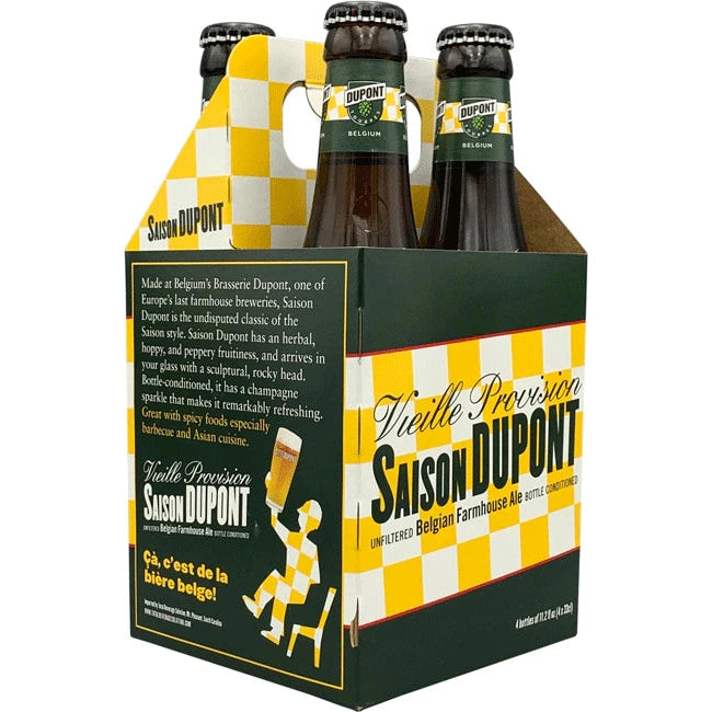 Saison Dupont Farmhouse Ale  4pk Btl