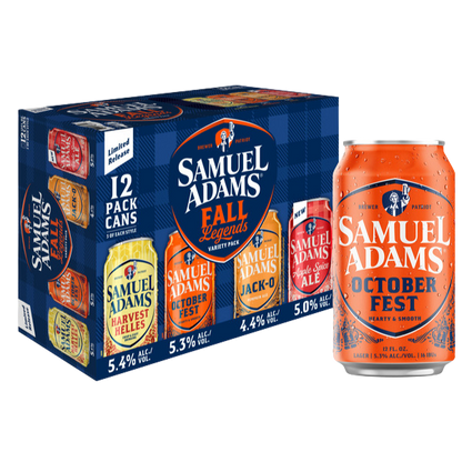 Sam Adams Fall Legends Variety Seasonal