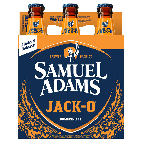 Sam Adams Jack O Pumpkin  6pk Btl